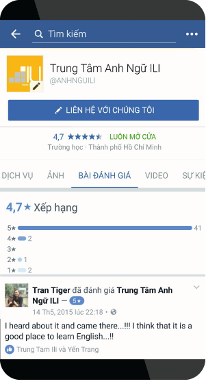 trung tam anh ngu ILI
